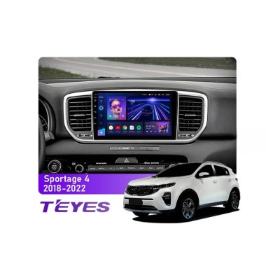 Штатна магнітола Teyes CC3 6+128 Gb 360° Kia Sportage 4 QL (KX5) 2018-2020 (B) 9"