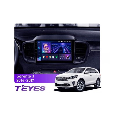 Штатна магнітола Teyes CC3 6+128 Gb Kia Sorento 3 2014-2017 (B) 10"