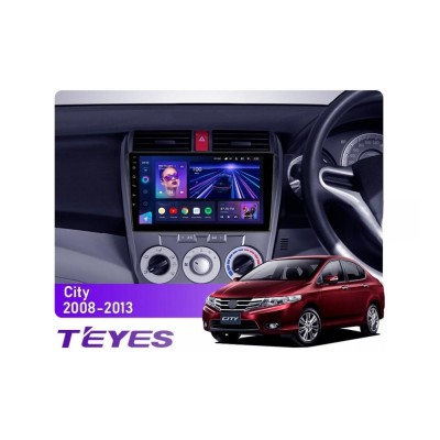 Штатна магнітола Teyes CC3 6+128 Gb Honda City 2008-2013 10"