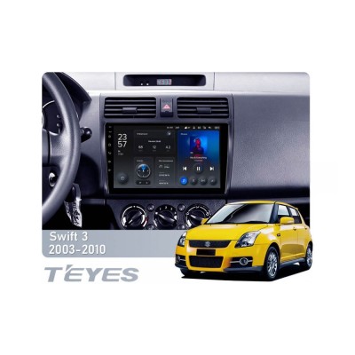 Штатна магнітола Teyes X1 2+32 Gb Wi-Fi Suzuki Swift 3 2003-2010 10"