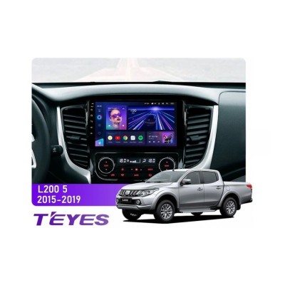 Штатна магнітола Teyes CC3 6+128 Gb 360° Mitsubishi L200 5 2015-2019 Automatic air conditioning 9"