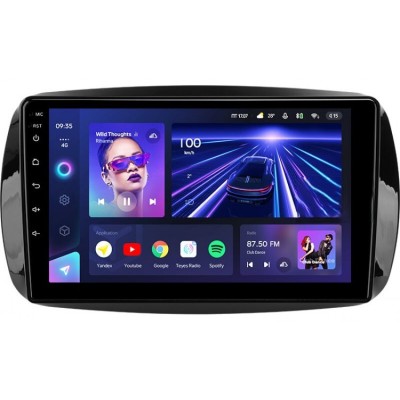 Штатна магнітола Teyes CC3 4+64 Gb Mercedes-Benz Smart Fortwo 3 C453 A453 W453 2014-2020 9"