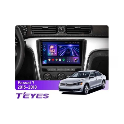 Штатна магнітола Teyes CC3 4+64 Gb Volkswagen Passat 7 B7 NMS 2015-2018 (F1) 9"