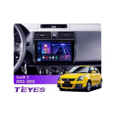 Штатна магнітола Teyes CC3 4+64 Gb Suzuki Swift 3 2003-2010 10"