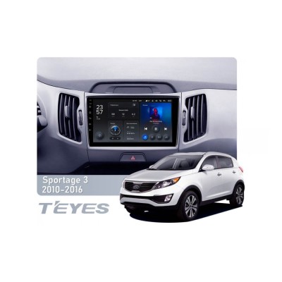 Штатна магнітола Teyes X1 2+32 Gb Wi-Fi Kia Sportage 3 SL 2010-2016 (B) 9"