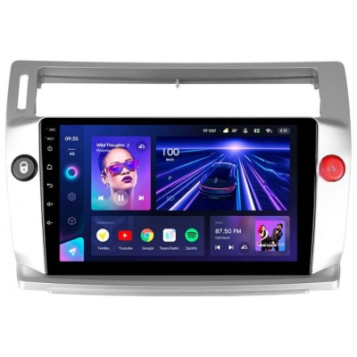 Штатна магнітола Teyes CC3 6+128 Gb Citroen C4 LA LC C-Triomphe C-Quatre 2004-2014 9"