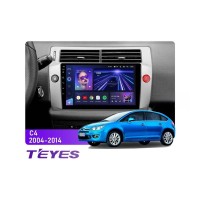Штатна магнітола Teyes CC3 6+128 Gb Citroen C4 LA LC C-Triomphe C-Quatre 2004-2014 9"