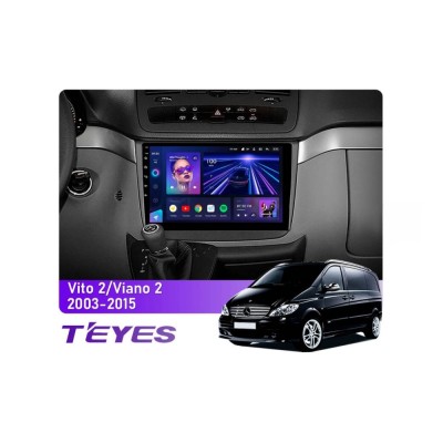 Штатна магнітола Teyes CC3 6+128 Gb Mercedes-Benz Vito (W639), Viano (W639) 2003-2015 10"