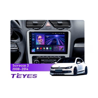 Штатна магнітола Teyes CC3 6+128 Gb 360° Volkswagen Scirocco 3 Mk3 2008-2014 (F5) 9"