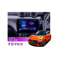 Штатна магнітола Teyes CC3 2k 4+32 Gb Suzuki Swift 5 2016-2020 9"