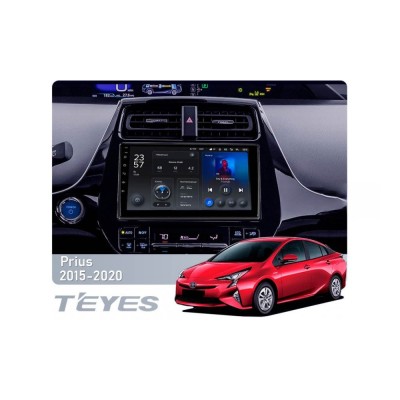 Штатна магнітола Teyes X1 2+32 Gb Wi-Fi Toyota Prius XW50 2015-2020 9"
