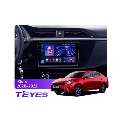 Штатна магнітола Teyes CC3 6+128 Gb 360° Kia Rio 4 FB 2020-2022 9"