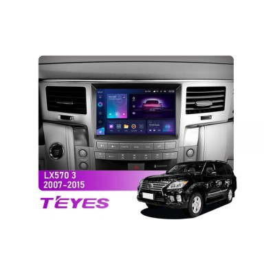 Штатна магнітола Teyes CC3 2k 4+64 Gb Lexus LX570 J200 3 2007-2015 (C) 10"