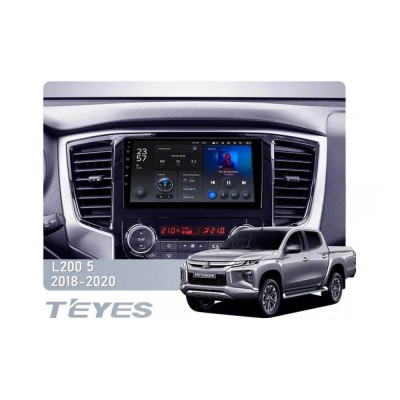 Штатна магнітола Teyes X1 2+32 Gb Wi-Fi Mitsubishi L200 5 2018-2020 (F1) 9"