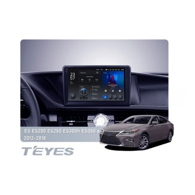 Штатна магнітола Teyes X1 2+32 Gb Lexus ES ES200 ES250 ES300h ES350 XV60 6 2012-2018 (C) 9"