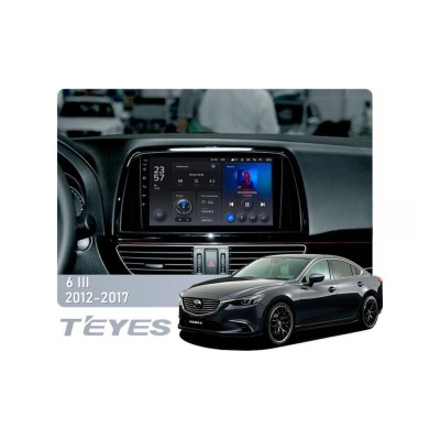 Штатна магнітола Teyes X1 2+32 Gb Mazda 6 3 GL GJ 2012-2017 (A) 9"