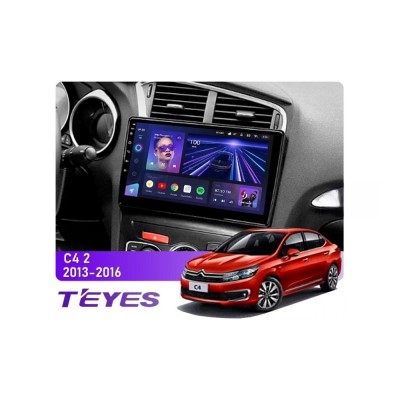 Штатна магнітола Teyes CC3 6+128 Gb 360° Citroen C4 2 B7 (ZYJ) 2013-2016 10"