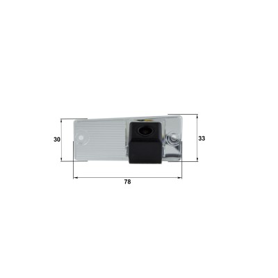 Камера заднього виду Falcon HS8055-AHD Cube Kia Cerato 2008-2010
