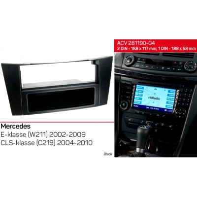 Перехідна рамка ACV Mercedes W211, C219 (281190-04)