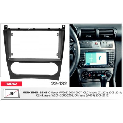 Перехідна рамка Carav Mercedes W203, CL203, W209, W463 (22-132)