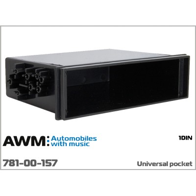 Універсальна кишеня AWM 1DIN (781-00-157)