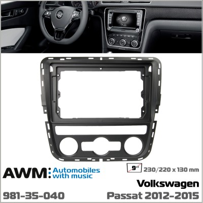 Перехідна рамка AWM Volkswagen Passat (981-35-040)