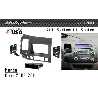 Перехідна рамка Metra Honda Civic 99-7816T