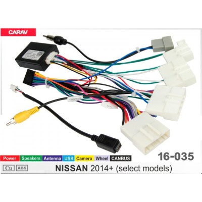 Перехідник для магнітол 9", 10.1" Nissan Carav 16-035