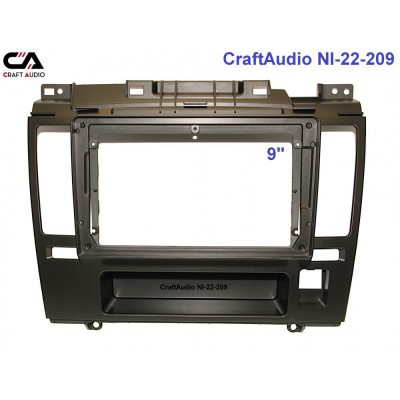 Рамка перехідна CraftAudio NI-22-209 NISSAN Tiida 2004-2011 9"