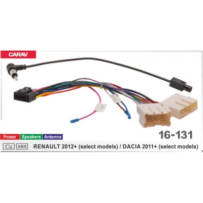 Перехідник для магнітол 9", 10.1" Renault, Dacia Carav 16-131