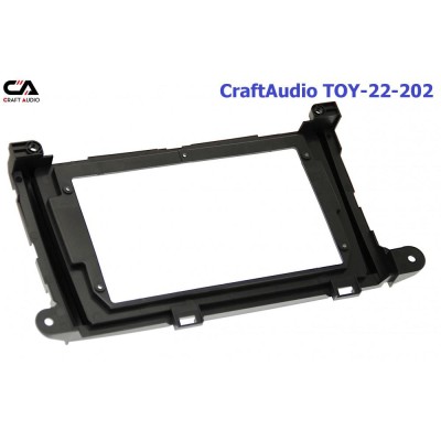 Рамка переходная CraftAudio TOY-22-202 Toyota Sienna 2010-2014 9"