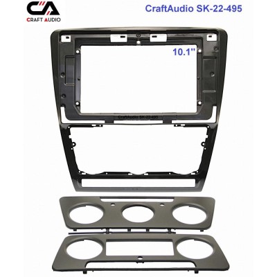 Рамка переходная CraftAudio SK-22-495 SKODA Yeti 2009-2017 10.1"