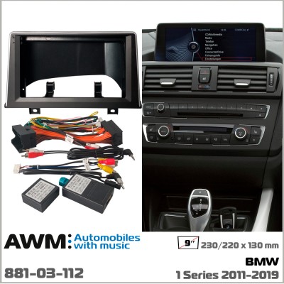 Переходная рамка AWM BMW 1 Series (881-03-112)