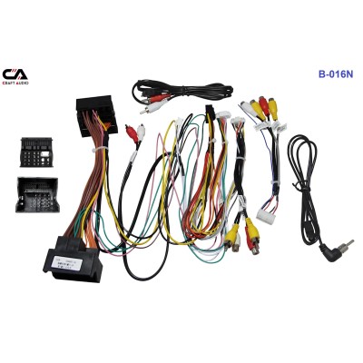 Рамка перехідна з проводкою CraftAudio B-016N BMW 3 series 13-16 9"