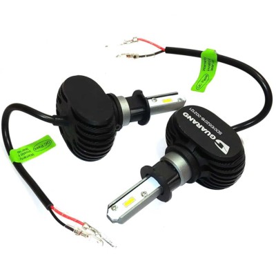 Світлодіодні лампи LED Guarand S1 H3 CSP 5000k 4000Lm 35w 12-24v