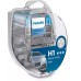 Галогенная лампа PHILIPS 12258WHUSM H1 55W 12V P14,5s WhiteVisionULTRA +60% (3700K)
