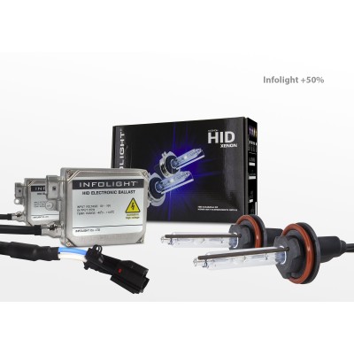 Комплект ксенону Infolight +50% H3 4300K