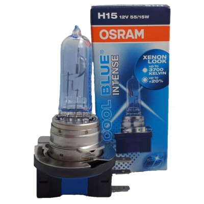 Галогенна лампа OSRAM H15 64176 Cool Blue Intense 55/15W 12V PGJ23T-1 10X1