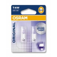 Галогенна лампа OSRAM 3930-02B T4W 24V Ba9S 10X2 Blister