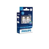 LED лампа PHILIPS 12799LED X-Treme Vision T10 1LED 12V W2,1X9,5d 1W 4000K SET 2pcs.