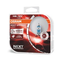 Галогенная лампа OSRAM 64212NL H8 Night Breaker LASER NG +150% 35W 12V PGJ19-1 HardDuopet
