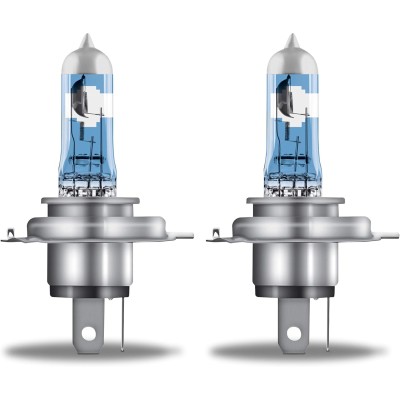 Комплект галогенових ламп OSRAM 64193NL-2HB H4 Night Breaker LASER +150% 60/55W 12V P43t (2 шт)