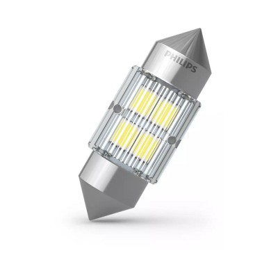 Світлодіодна лампа Philips 11860CU31B1 C5W LED Ultinon Pro3100 Festoon 12V SV8.5 WHITE 30 mm