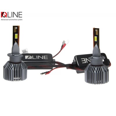 Комплект світлодіодних ламп QLine Ultra +200% 55W H1 6000K (2шт.)