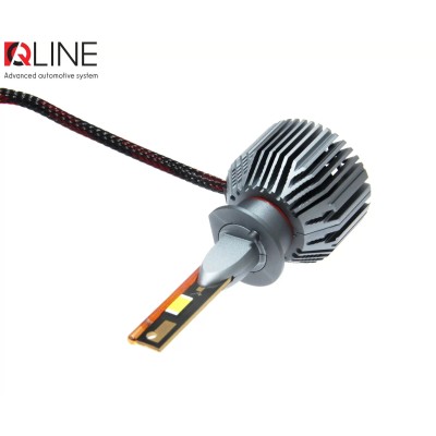 Комплект світлодіодних ламп QLine Ultra +200% 55W H1 6000K (2шт.)