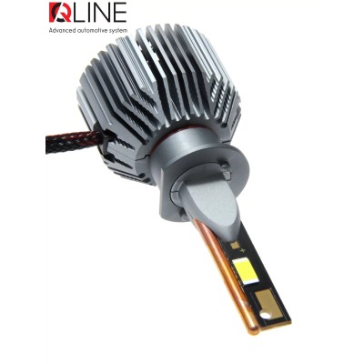 Комплект світлодіодних ламп QLine Ultra +200% 55W H1 6000K (2шт.)