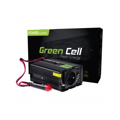 Преобразователь напряжения Green Cell 12V to 230V 150W/300W