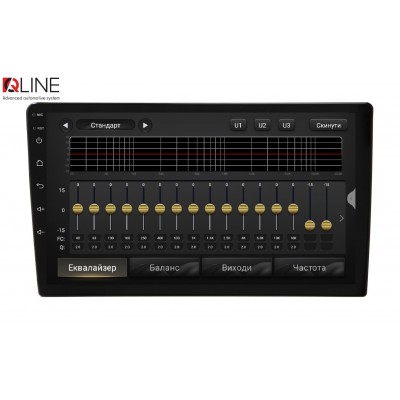 Автомагнітола Qline AMR-96128P11PRO Android 10 6/128 9''