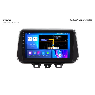 Штатная автомагнитола EasyGo M9-3-32-HTN Hyundai Tucson 2018-2020