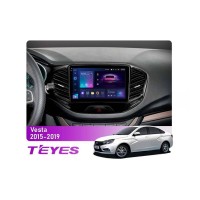 Штатна магнітола Teyes CC3 2k 4+32 Gb LADA Vesta Cross Sport 2015-2019 9"